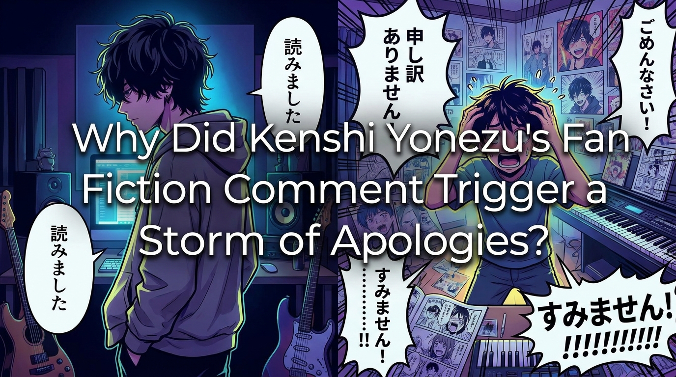 Why Did Kenshi Yonezu's Fan Fiction Comment Trigger a Storm of Apologies?