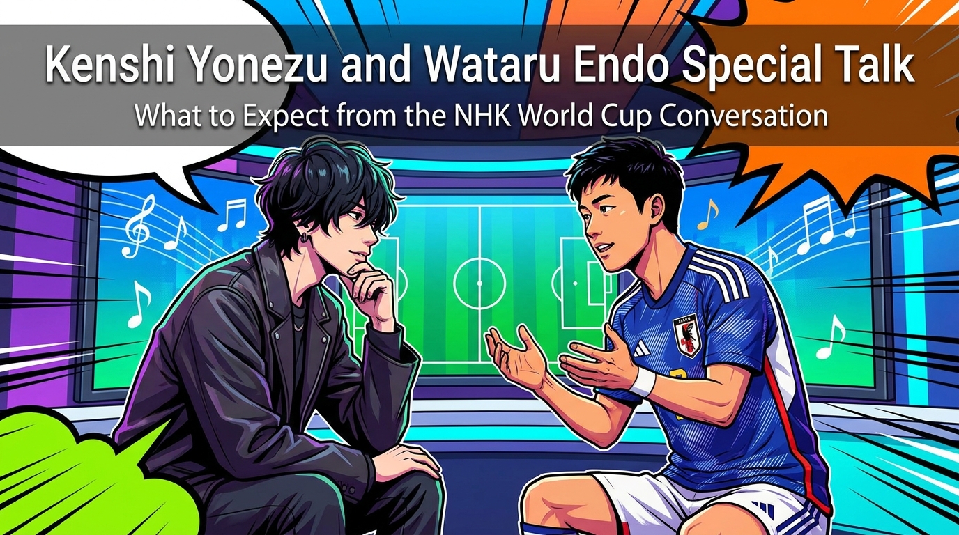 Kenshi Yonezu and Wataru Endo Special Talk: What to Expect from the NHK World Cu