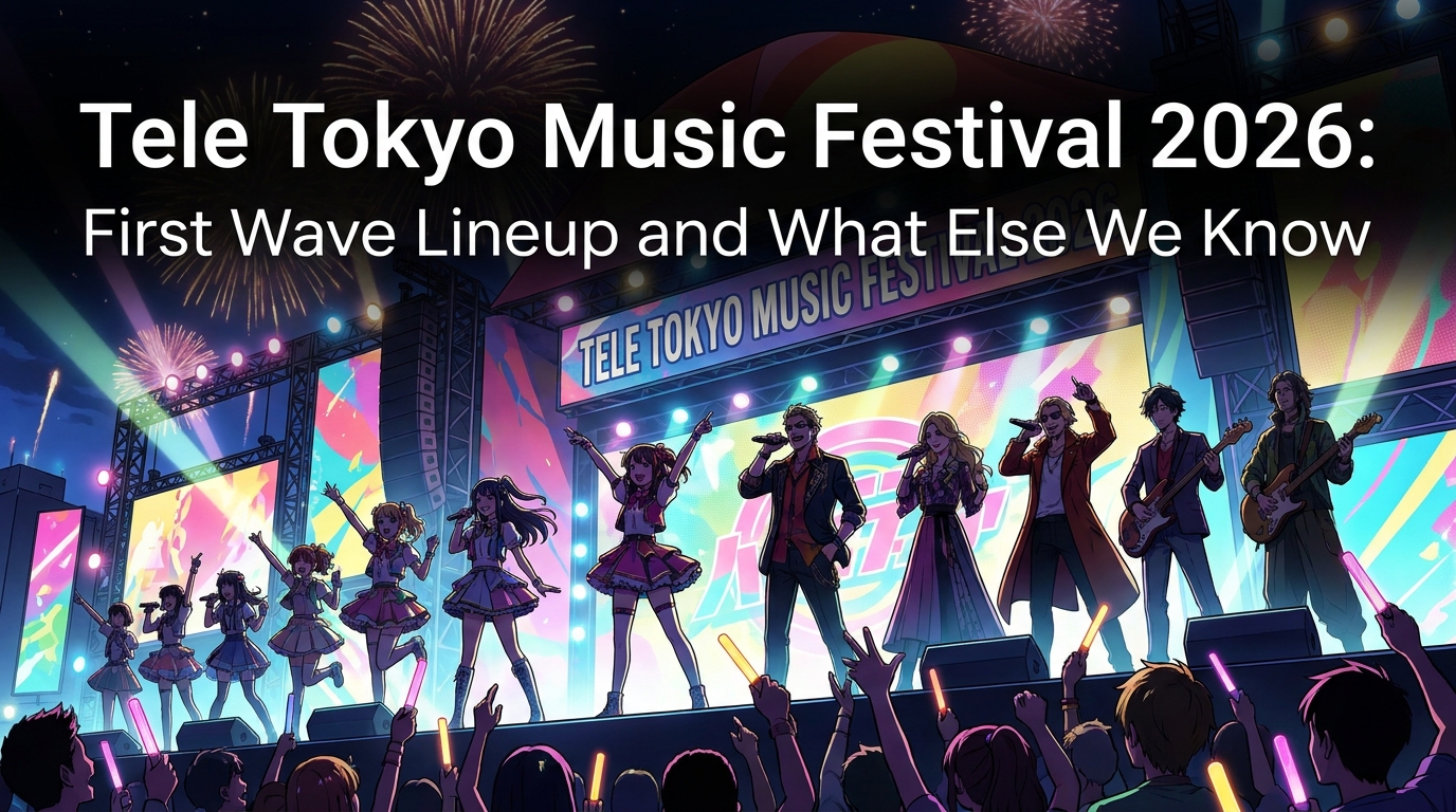 Tele Tokyo Music Festival 2026: First Wave Lineup and What Else We Know
