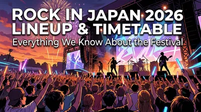 Rock In Japan 2026 Lineup & Timetable: Everything We Know About the Festival
