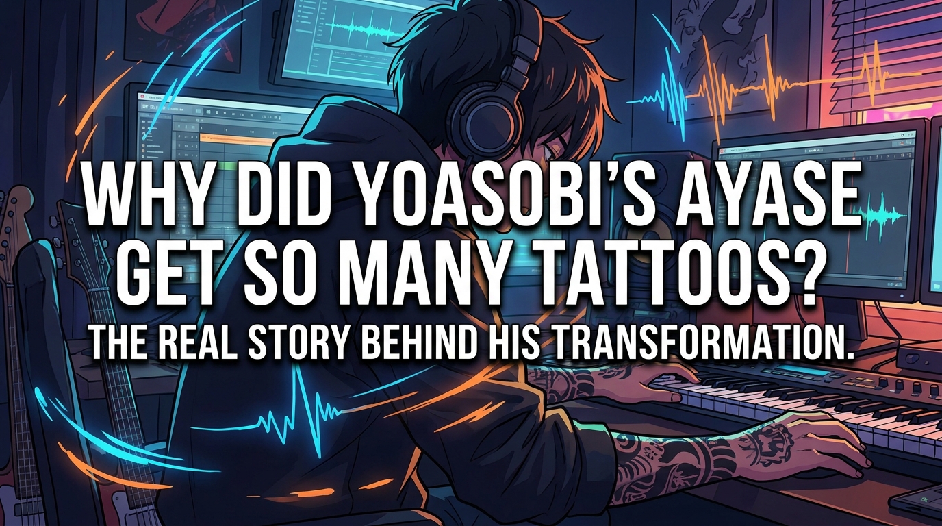 Why Did YOASOBI's Ayase Get So Many Tattoos? The Real Story Behind His Transform