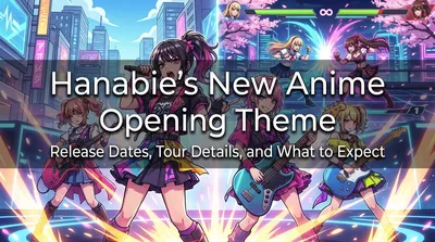 Hanabie's New Anime Opening Theme: Release Dates, Tour Details, and What to Expect
