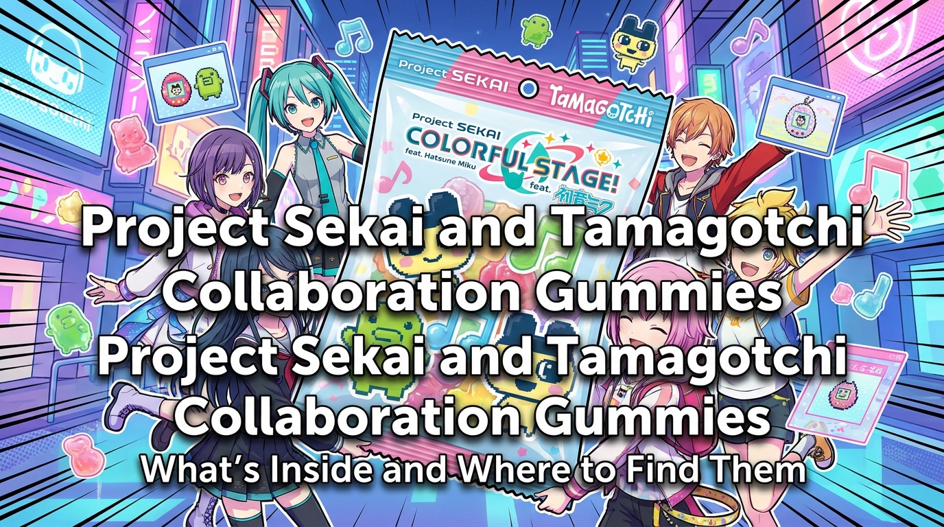 Project Sekai and Tamagotchi Collaboration Gummies: What's Inside and Where to F