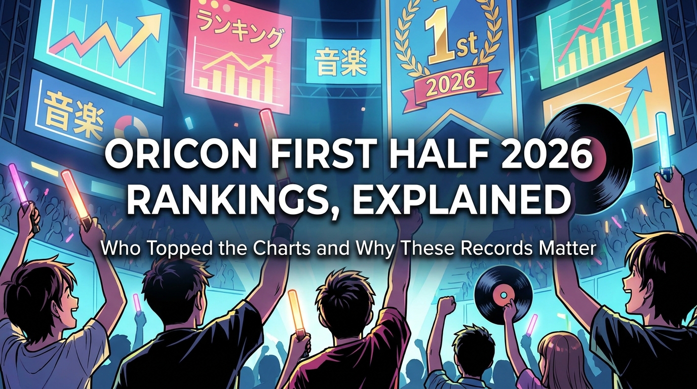 Oricon First Half 2026 Rankings, Explained: Who Topped the Charts and Why These
