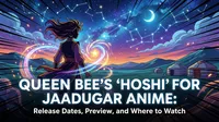 Queen Bee's "Hoshi" for Jaadugar Anime: Release Dates, Preview, and Where to Watch