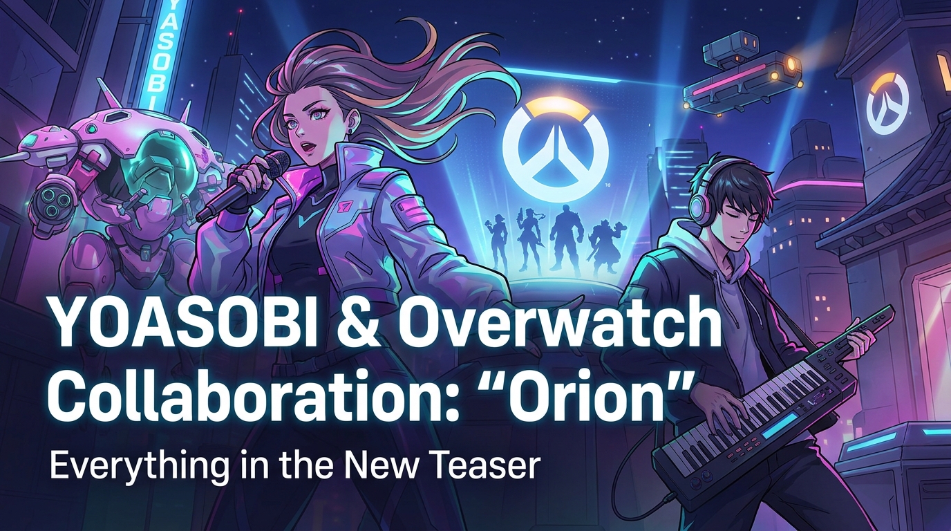 YOASOBI and Overwatch Collaboration "Orion": Everything in the New Teaser