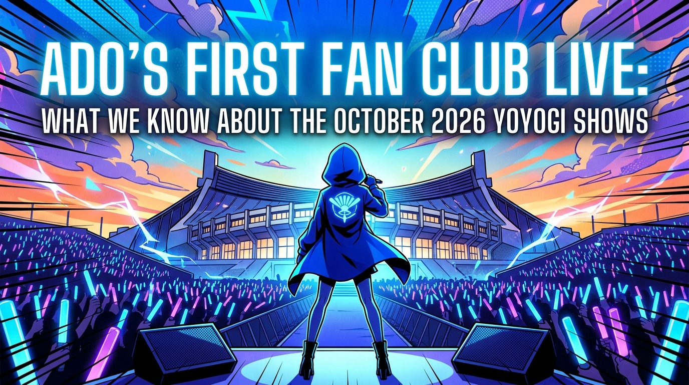 Ado's First Fan Club Live: What We Know About the October 2026 Yoyogi Shows