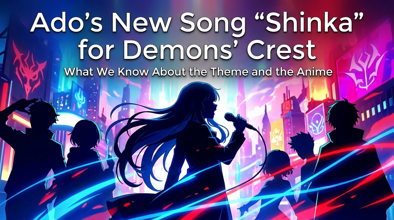 Ado's New Song "Shinka" for Demons' Crest: What We Know About the Theme and the