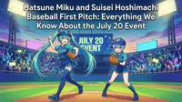 Hatsune Miku and Suisei Hoshimachi Baseball First Pitch: Everything We Know About the July 20 Event