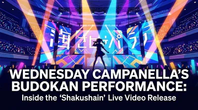 Wednesday Campanella's Budokan Performance: Inside the "Shakushain" Live Video Release