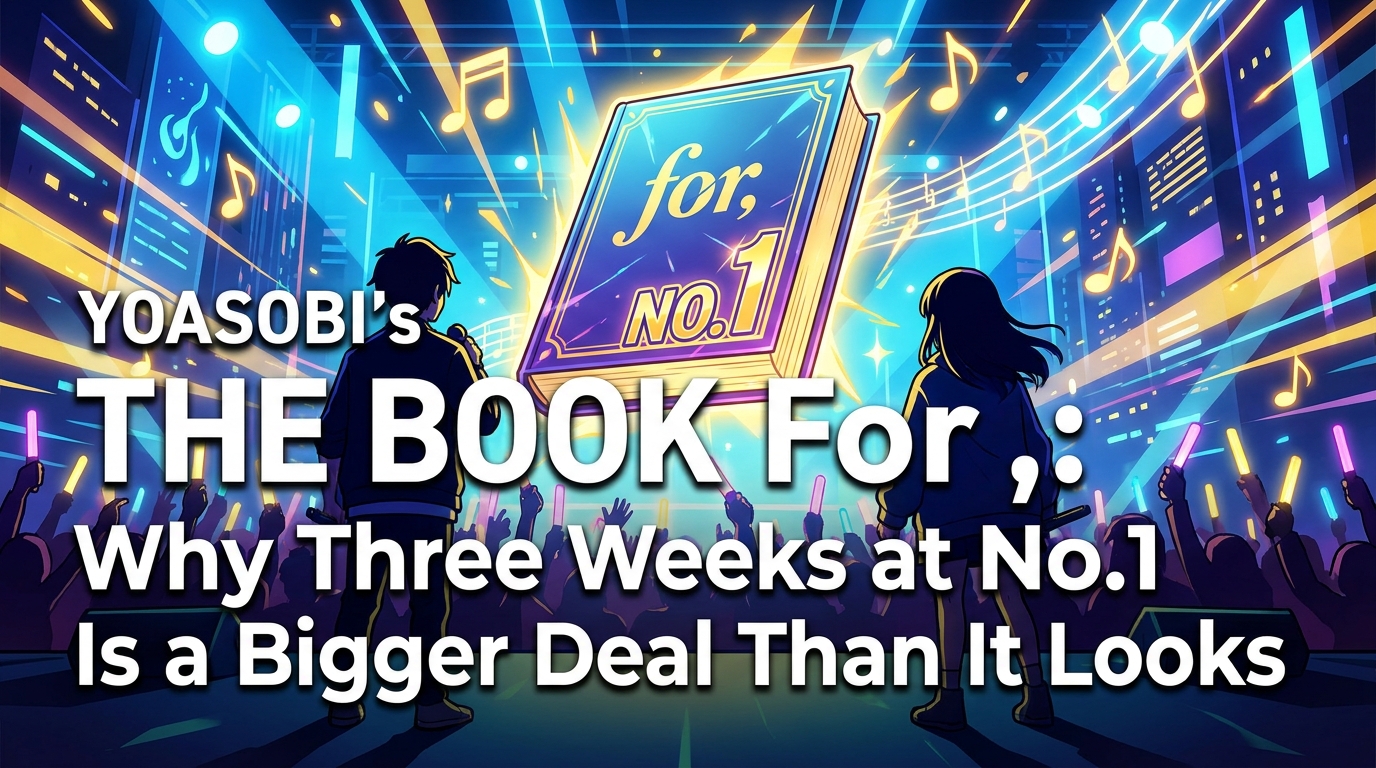 YOASOBI's THE BOOK for,: Why Three Weeks at No.1 Is a Bigger Deal Than It Looks