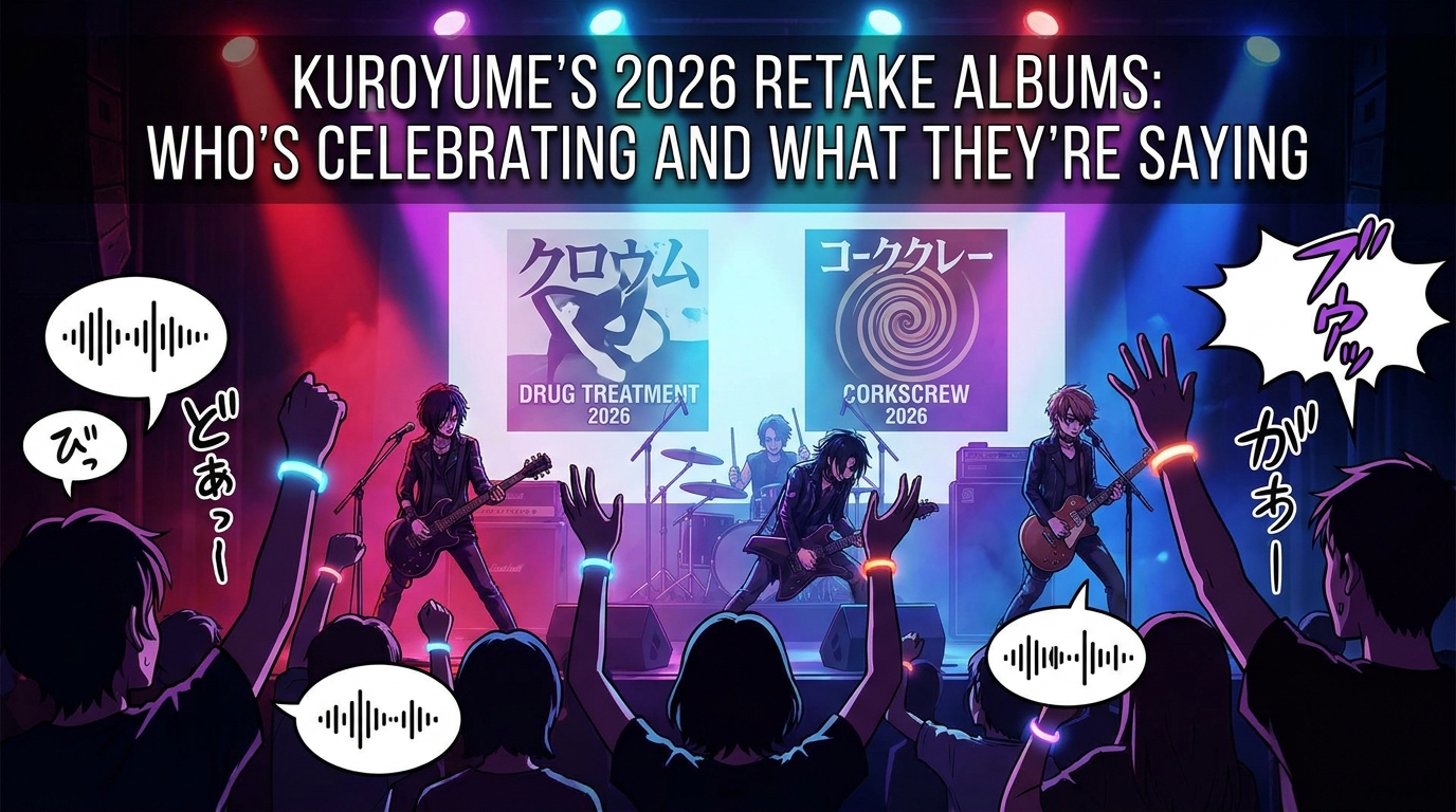 Kuroyume's 2026 Retake Albums: Who's Celebrating and What They're Saying