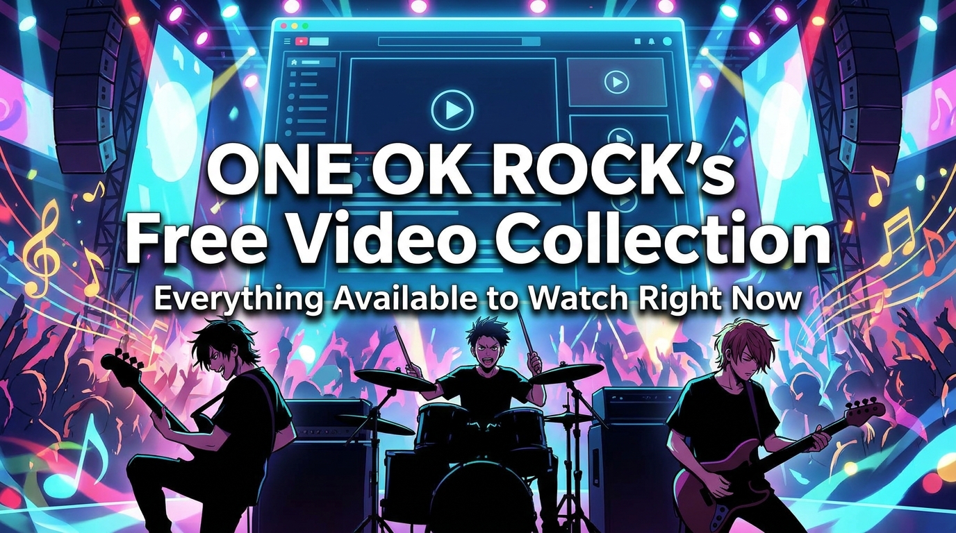 ONE OK ROCK's Free Video Collection: Everything Available to Watch Right Now