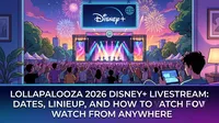 Lollapalooza 2026 Disney+ Livestream: Dates, Lineup, and How to Watch From Anywhere