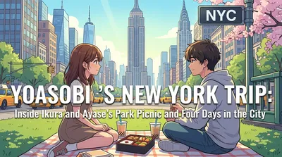 YOASOBI's New York Trip: Inside Ikura and Ayase's Park Picnic and Four Days in the City