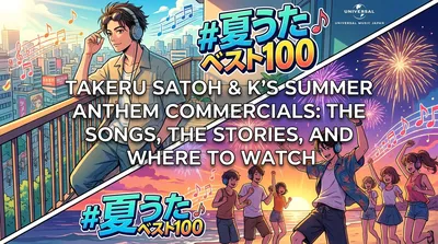 Takeru Satoh and K's Summer Anthem Commercials: The Songs, the Stories, and Where to Watch
