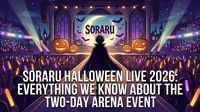 Soraru's Halloween Live 2026: Everything We Know About the Two-Day Arena Event