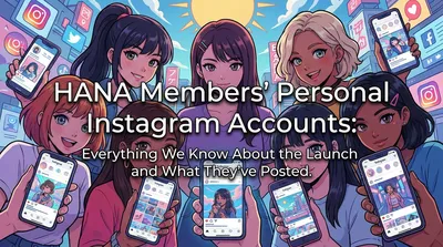 HANA Members' Personal Instagram Accounts: Everything We Know About the Launch and What They've Posted