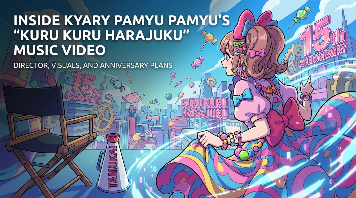 Inside Kyary Pamyu Pamyu's "KURU KURU HARAJUKU" Music Video: Director, Visuals, 