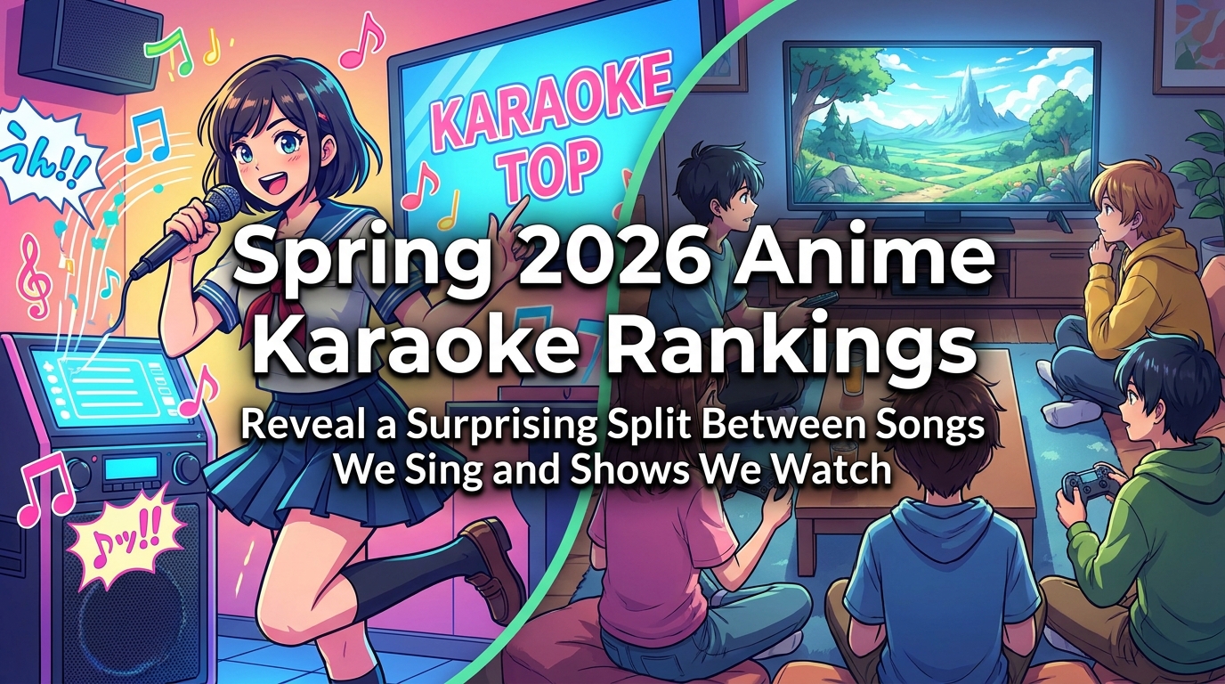 Spring 2026 Anime Karaoke Rankings Reveal a Surprising Split Between Songs We Si