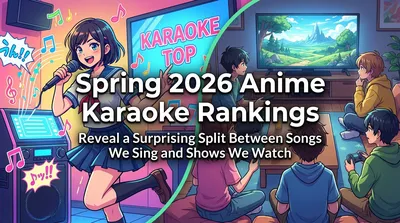Spring 2026 Anime Karaoke Rankings Reveal a Surprising Split Between Songs We Sing and Shows We Watch