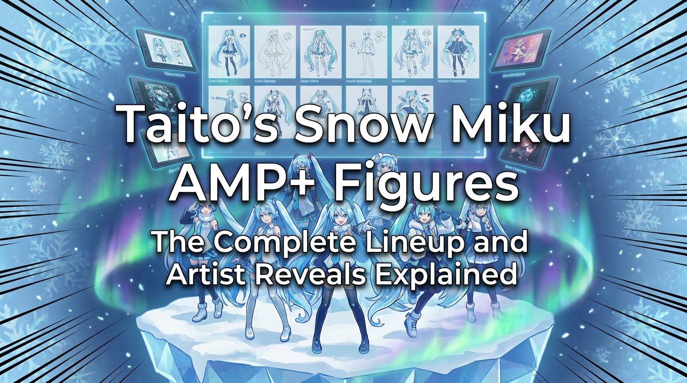 Taito's Snow Miku AMP+ Figures: The Complete Lineup and Artist Reveals Explained