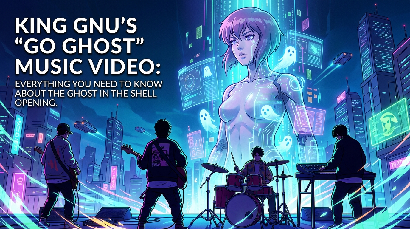 King Gnu's "GO GHOST" Music Video: Everything You Need to Know About the Ghost i