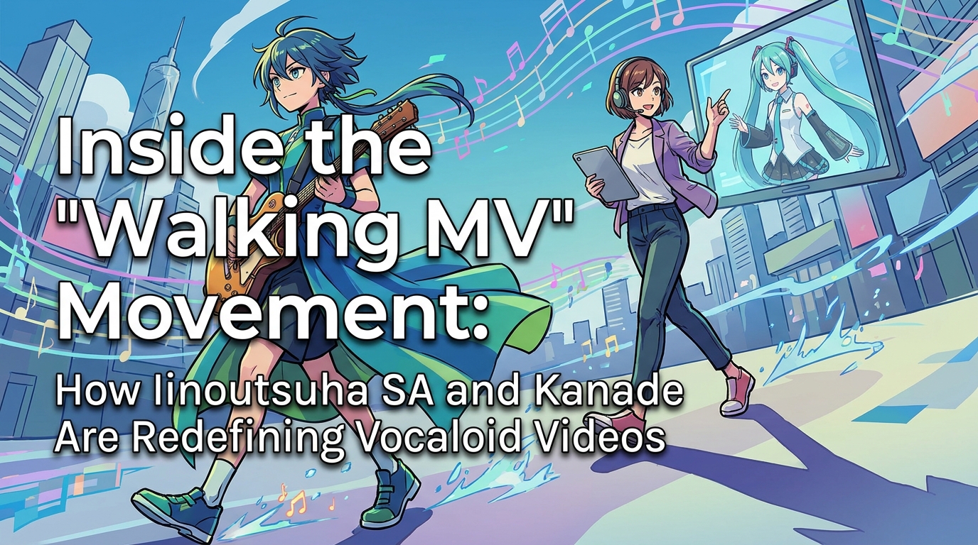 Inside the "Walking MV" Movement: How Iinoutsuha SA and Kanade Are Redefining Vo