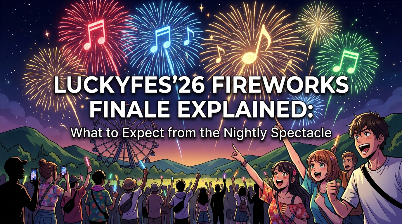 LuckyFes'26 Fireworks Finale Explained: What to Expect from the Nightly Spectacl