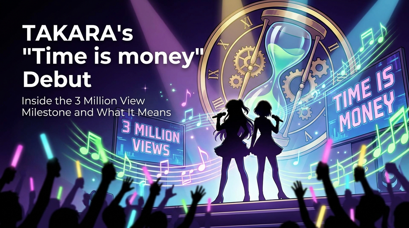 TAKARA's "Time is money" Debut: Inside the 3 Million View Milestone and What It