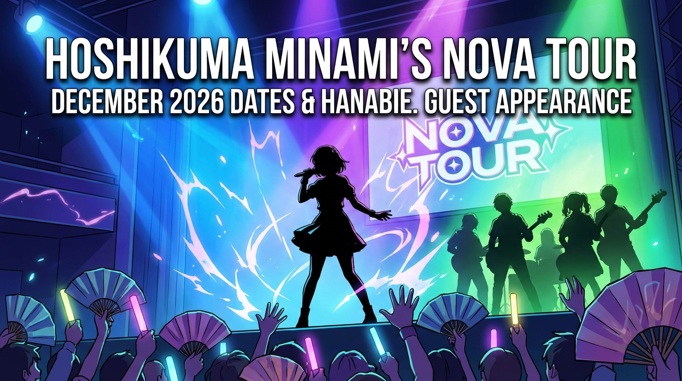 Hoshikuma Minami's NOVA Tour: Everything We Know About the December 2026 Dates a