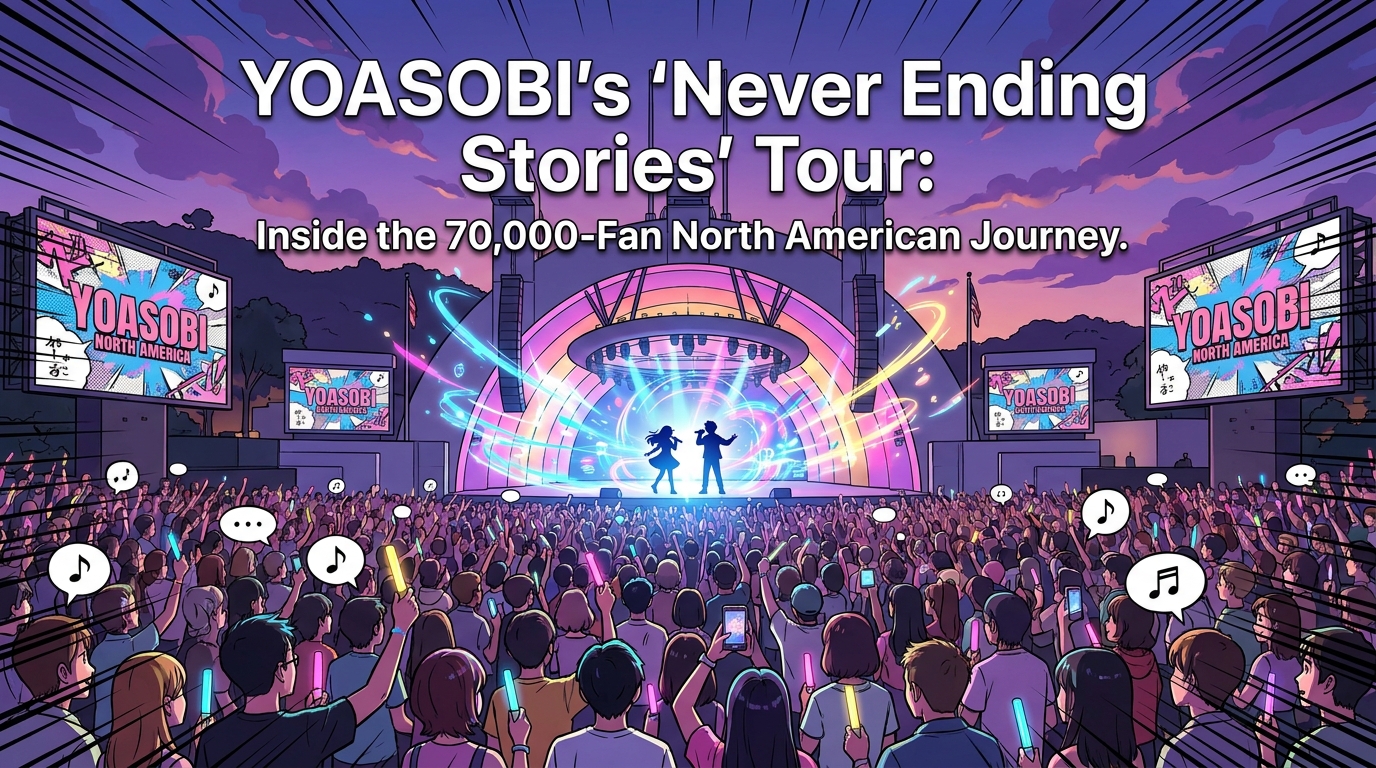 YOASOBI's "Never Ending Stories" Tour: Inside the 70,000-Fan North American Jour