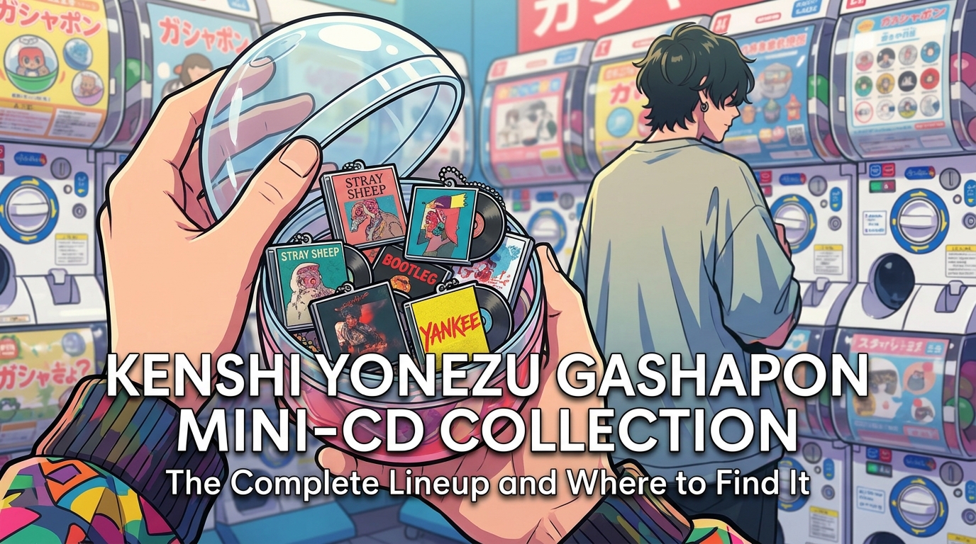 Kenshi Yonezu Gashapon Mini-CD Collection: The Complete Lineup and Where to Find