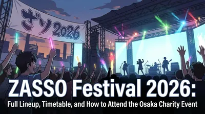 ZASSO Festival 2026: Full Lineup, Timetable, and How to Attend the Osaka Charity Event