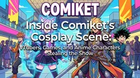 Inside Comiket's Cosplay Scene: VTubers, Games, and Anime Characters Stealing the Show