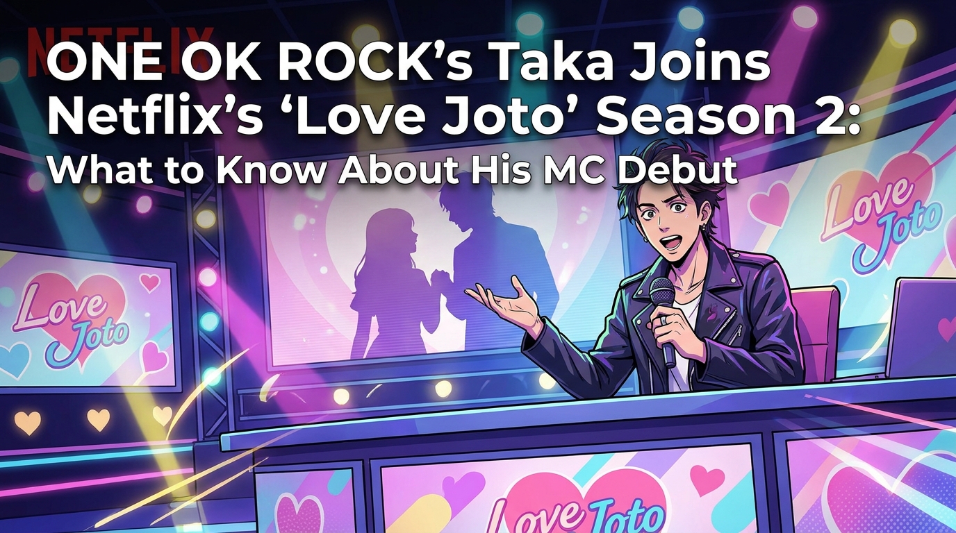 ONE OK ROCK's Taka Joins Netflix's "Love Joto" Season 2: What to Know About His