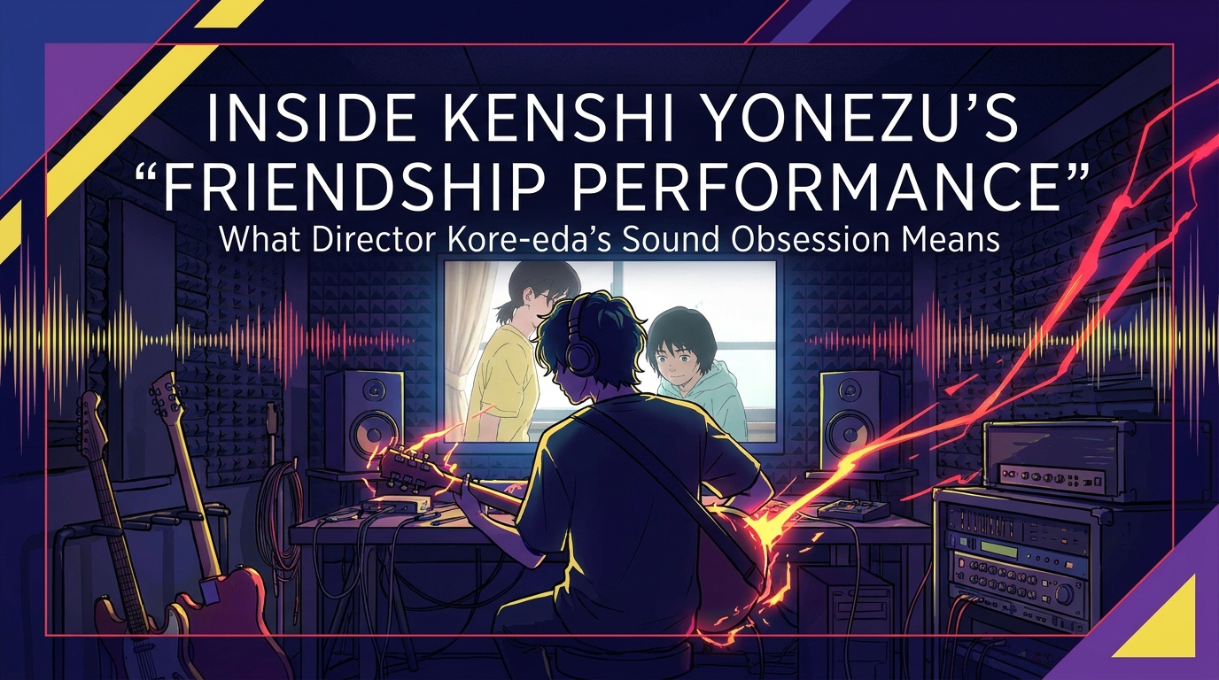 Inside Kenshi Yonezu's "Friendship Performance" for the Look Back Film: What Dir