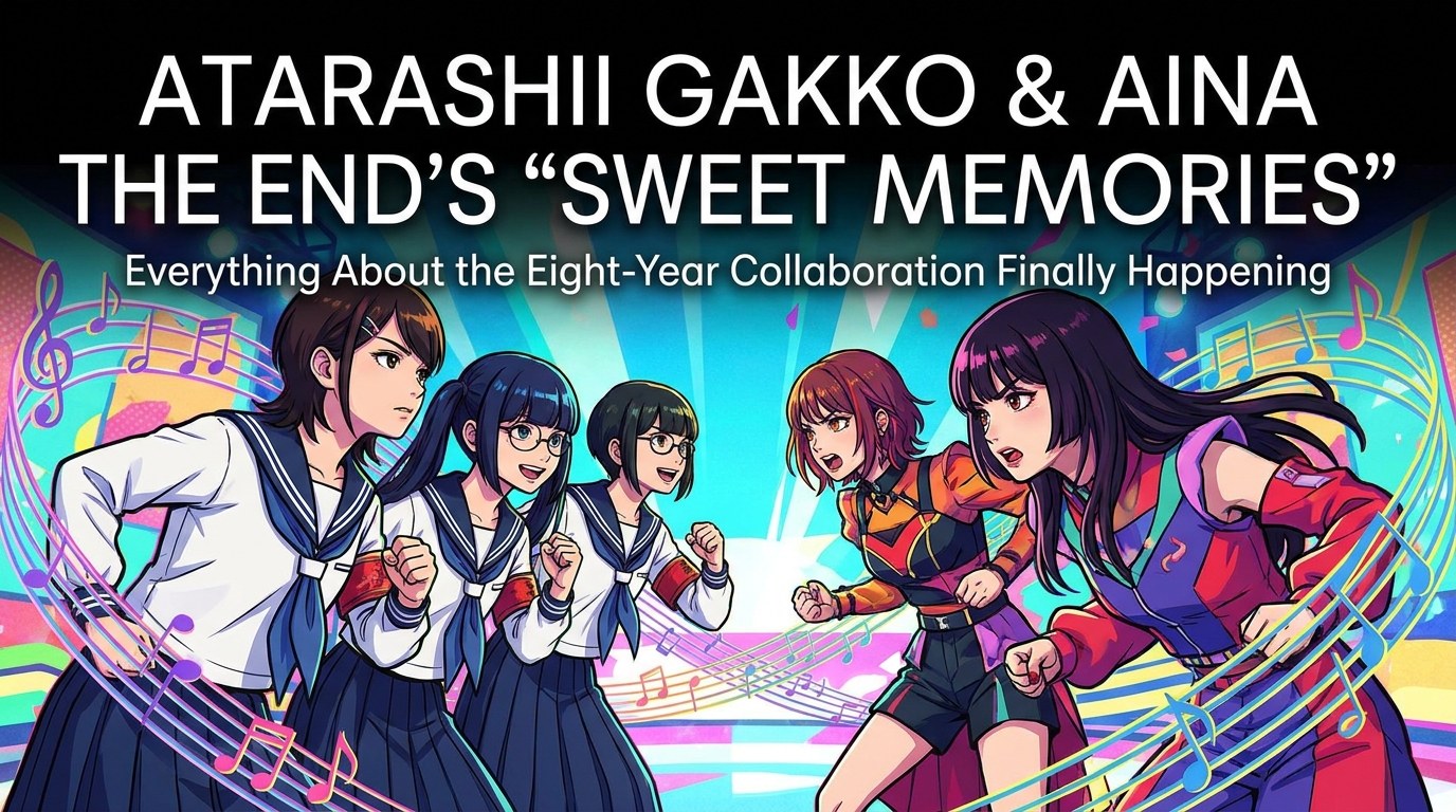 Atarashii Gakko and Aina the End's "Sweet Memories": Everything About the Eight-