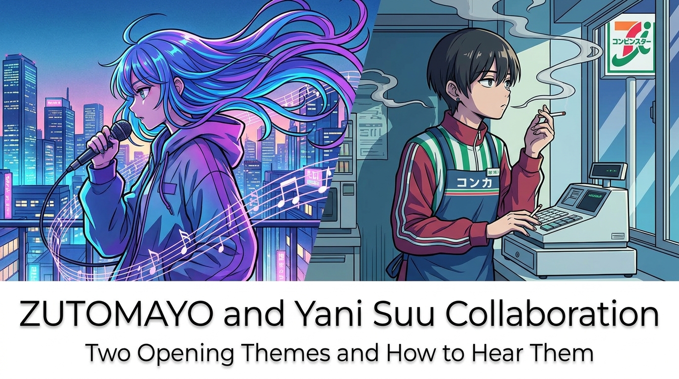 ZUTOMAYO and Yani Suu Collaboration: Two Opening Themes and How to Hear Them