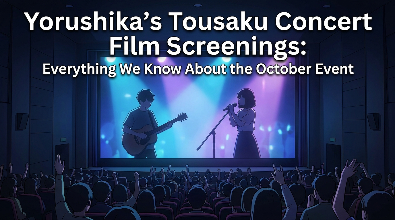Yorushika's Tousaku Concert Film Screenings: Everything We Know About the Octobe