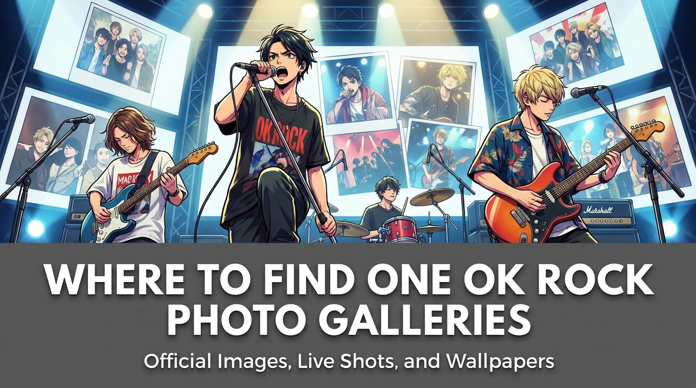 Where to Find ONE OK ROCK Photo Galleries: Official Images, Live Shots, and Wall
