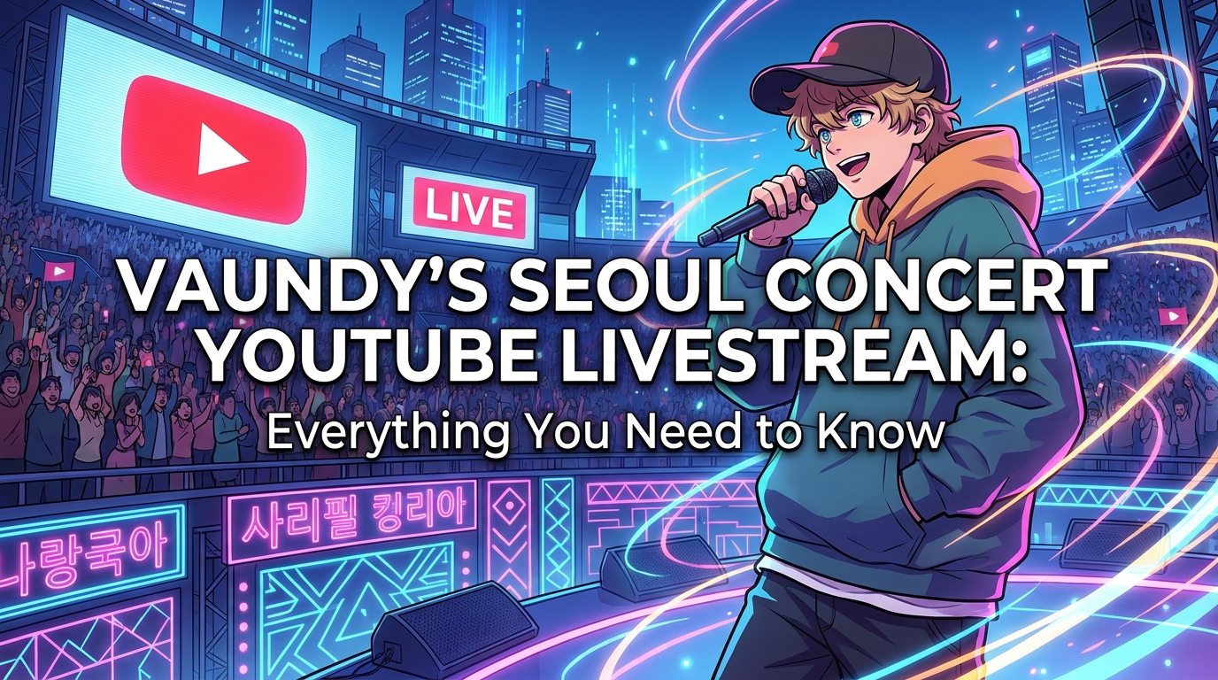 Vaundy's Seoul Concert YouTube Livestream: Everything You Need to Know