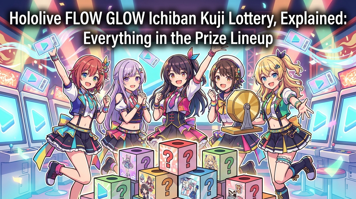 Hololive FLOW GLOW Ichiban Kuji Lottery, Explained: Everything in the Prize Line