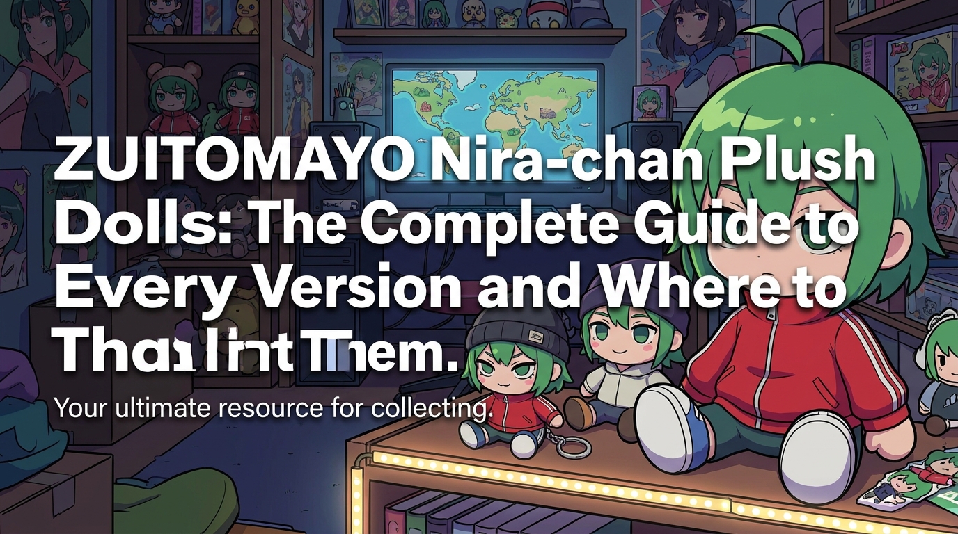 ZUTOMAYO Nira-chan Plush Dolls: The Complete Guide to Every Version and Where to