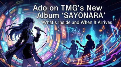 Ado on TMG's New Album "SAYONARA": What's Inside and When It Arrives