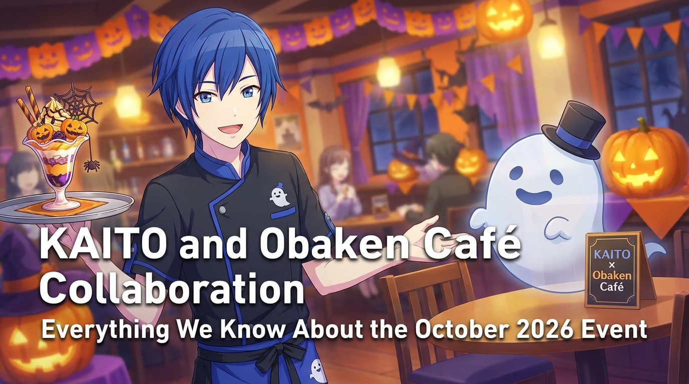 KAITO and Obaken Café Collaboration: Everything We Know About the October 2026 E