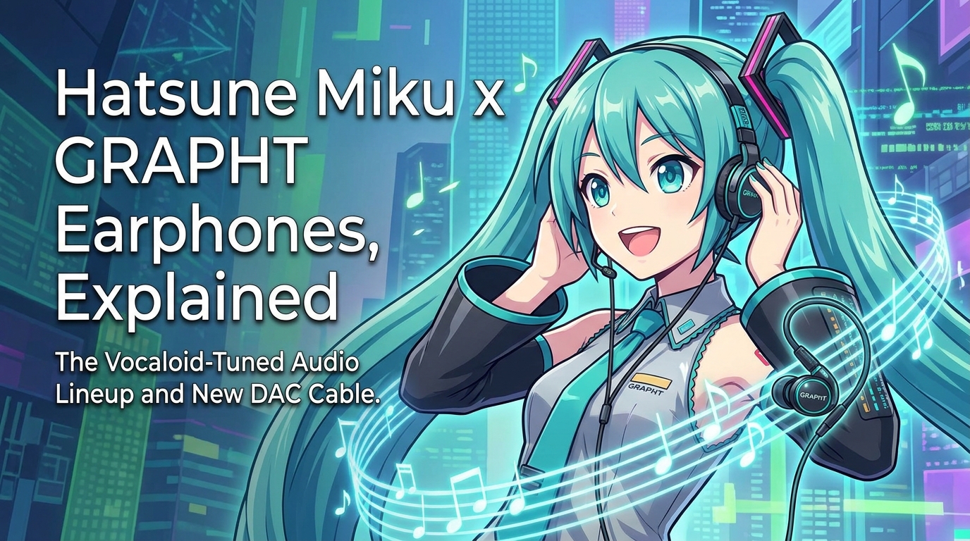 Hatsune Miku x GRAPHT Earphones, Explained: The Vocaloid-Tuned Audio Lineup and 