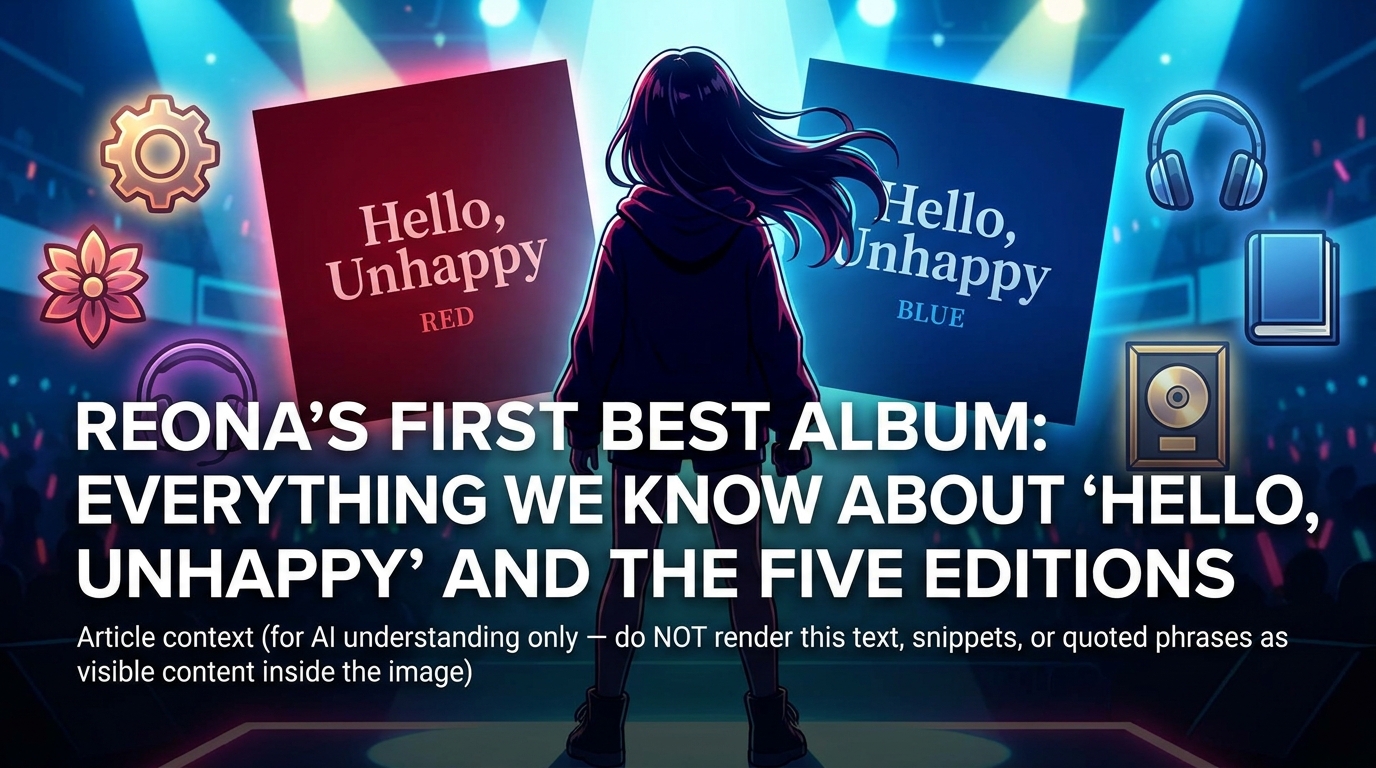 ReoNa's First Best Album: Everything We Know About "Hello, Unhappy" and the Five