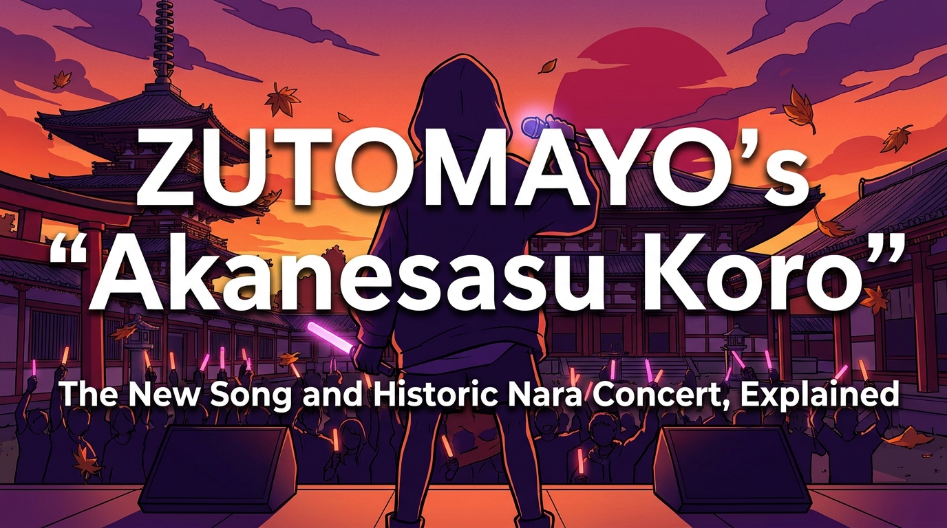 ZUTOMAYO's "Akanesasu Koro": The New Song and Historic Nara Concert, Explained