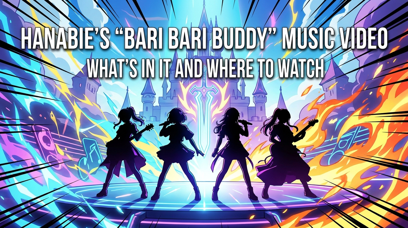Hanabie's "BARI BARI Buddy" Music Video: What's in It and Where to Watch